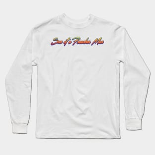 Son Of a Preacher Man Song Long Sleeve T-Shirt